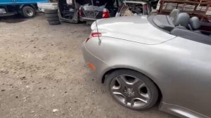 Тест перед разбором в Японий Lexus SC430 UZZ40 пробег 137736 т.км