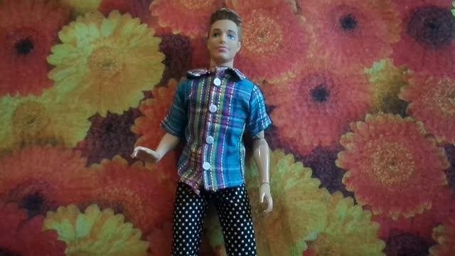 Обзор на куклу мальчика Кен подделка (шарнирный)