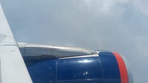 Полет на самолёте из Нижнего Новгорода в Москву.