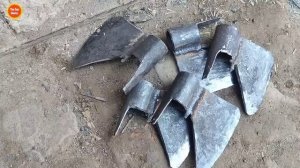 Изготовление топора из подшипника