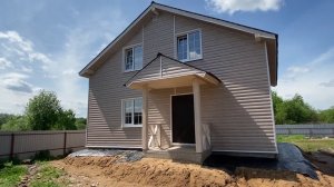 Новый дом 150 м2, по Дмитровскому шоссе 50 км от Москвы, г. Дмитров.