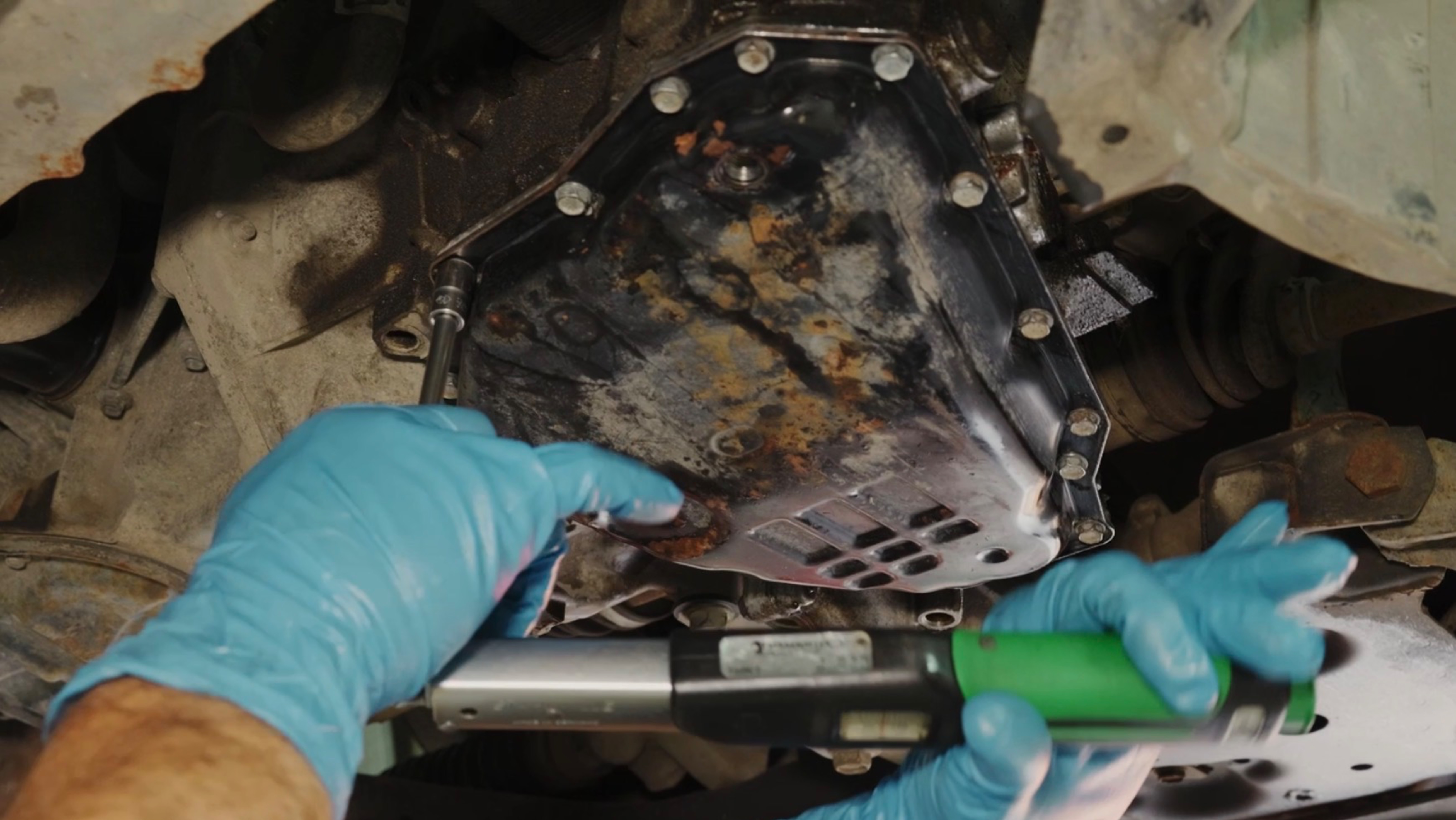 Nissan AD. Полная замена масла в вариаторе (CVT) смотреть онлайн