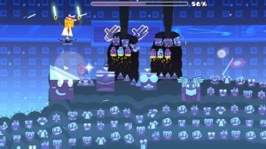 Funhouse. geometry dash. event lvl прохождение 100% без монет.