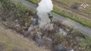 Боевая работа операторов БПЛА в зоне СВО