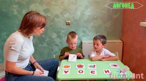 "Гласные буквы" Подгрупповая работа логопеда Funny Ant Malahovka