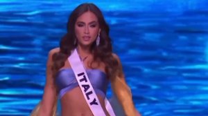 Италия Мисс Вселенная 2024 (73) Дефиле в купальнике