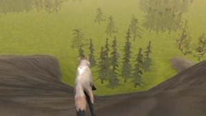 спрыгнул с горы😎