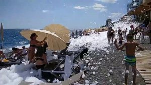 Алушта.пенная дискотека.14.08.2020