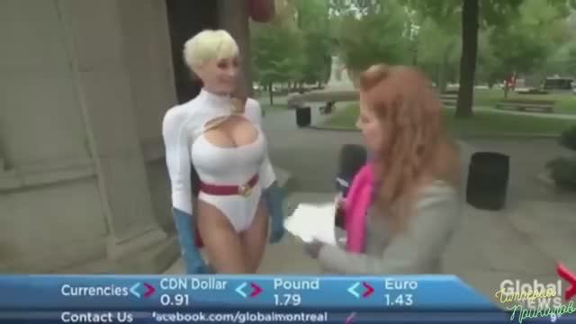 Нелепые и смешные ситуации которые случились в прямом эфире ТВ! №8