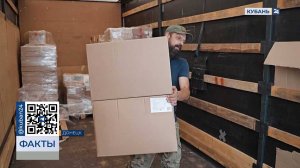 Кубанские волонтеры доставили 7 тонн гуманитарной помощи в Донецк