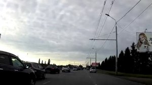 Резкий подрез слева