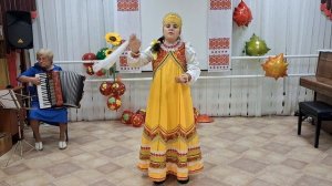 "Белолица круглолица" русская народная песня. Исполняет Бабаева Амира.