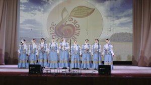 За лисом бачу, за витром нэ чую. Народный фольклорный хор Надежда. 2022 г. 4K(UHD).