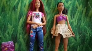 Обзор на Барби Русалочку Айлу созданный Гибрид Barbie Made to Move (часть 1)