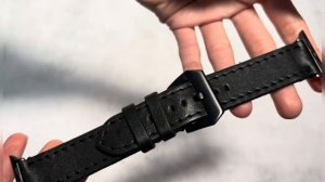 Ремешок чёрный для Apple Watch TNApple108