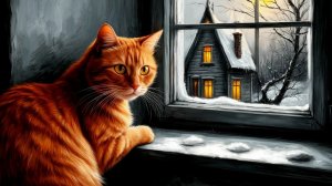 Классное видео о рыжем коте  - 348 выпуск: Похищение кота двумя гуманоидами