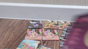 распаковка карточек my little pony!!!