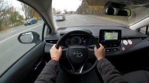 Toyota Corolla Sedan 2019 [1.8 л. HEV 121 л.с.] POV Test Drive