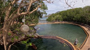 Город Корон, горячий источник Maquinit