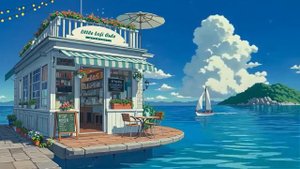 Ocean Coffee Chill | Lofi Music Makes You Feel Positive and Peaceful | Lofi Hip Hop - Lofi Summer