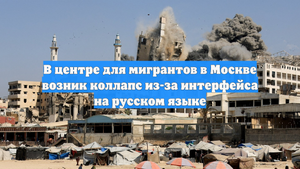 В центре для мигрантов в Москве возник коллапс из-за интерфейса на русском языке