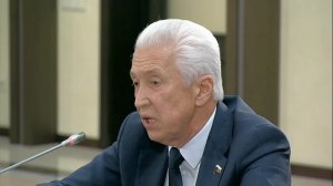 Выступление Владимир Васильев Единая Россия и ответ Владимира Путина, 18 сентября 2025 года