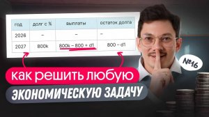 СЕКРЕТ ЭКОНОМИЧЕСКИХ ЗАДАЧ - В ОДНОМ ВИДЕО