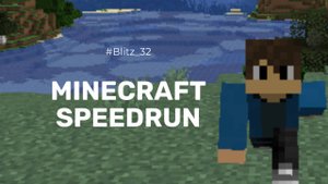 Майнкрафт speedrun!(9-й) #minecraft #майнкрафт #спидран #speedrun #blitz_32