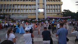 Алушта 21.06.2019 Площадь Советская - Выпускной!!!