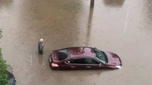 Выборг ушел под воду из-за мощных ливней