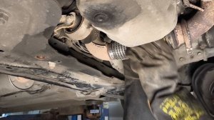Замена гофры на Peugeot 408