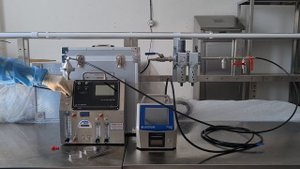 Определение концентрации масла в виде аэрозолей при отборе проб сжатого воздуха или газа