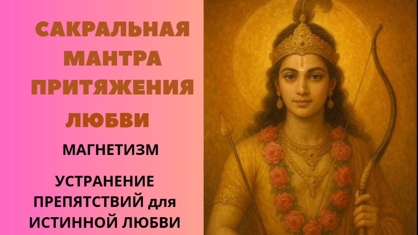 Сакральная Мантра Притяжения Любви. Магнетизм Устранение Препятствий для Истинной Любви