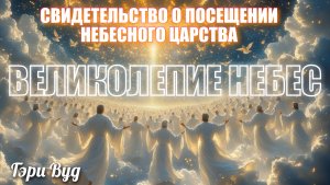 СВИДЕТЕЛЬСТВО О ПОСЕЩЕНИИ НЕБЕСНОГО ЦАРСТВА: ВЕЛИКОЛЕПИЕ НЕБЕС. Гэри Вуд