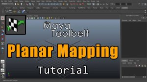 Autodesk Maya - Planar Mapping