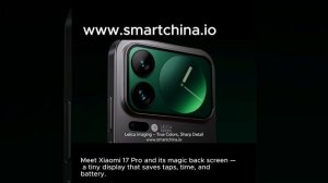 Meet Xiaomi 17