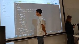 Первая презентация от первого курса по Python