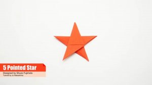 Оригами Пятиконечная Звезда.mp4