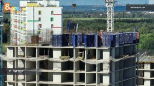 Ход строительства ЖК «8 Марта» г. Уфа - август 2025