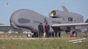 Ким Чен Ын руководит работой комплекса беспилотных авиационных технологий