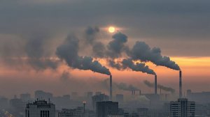 Над Новосибирском установился режим "черного неба"