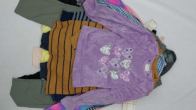 Микс детский 4-14 лет (осень, зима) секонд оптом 9 пак