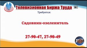 23.09.25г. в 18.27 на телеканале РОССИЯ-24 Телевизионная Биржа Труда в Ульяновске и Ульяновской обла