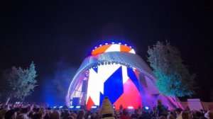 Масштабная «Матрешка Москвы» с мультимедийным шоу в «Зарядье».