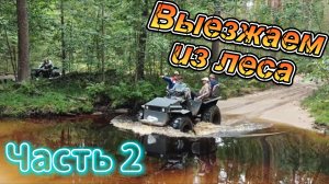 АВГУСТ 2025. ВЫЕЗЖАЕМ НА ВЕЗДЕХОДЕ Zenit Lite ИЗ ЛЕСА.