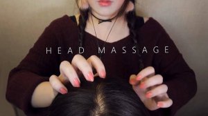 ASMR Realistic! 10 Scalp Massage & Hair Brushing 😚 (No Talking) - ASMR PPOMO