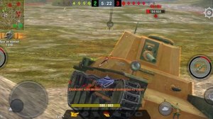 WoT blitz держался до последнего против всех