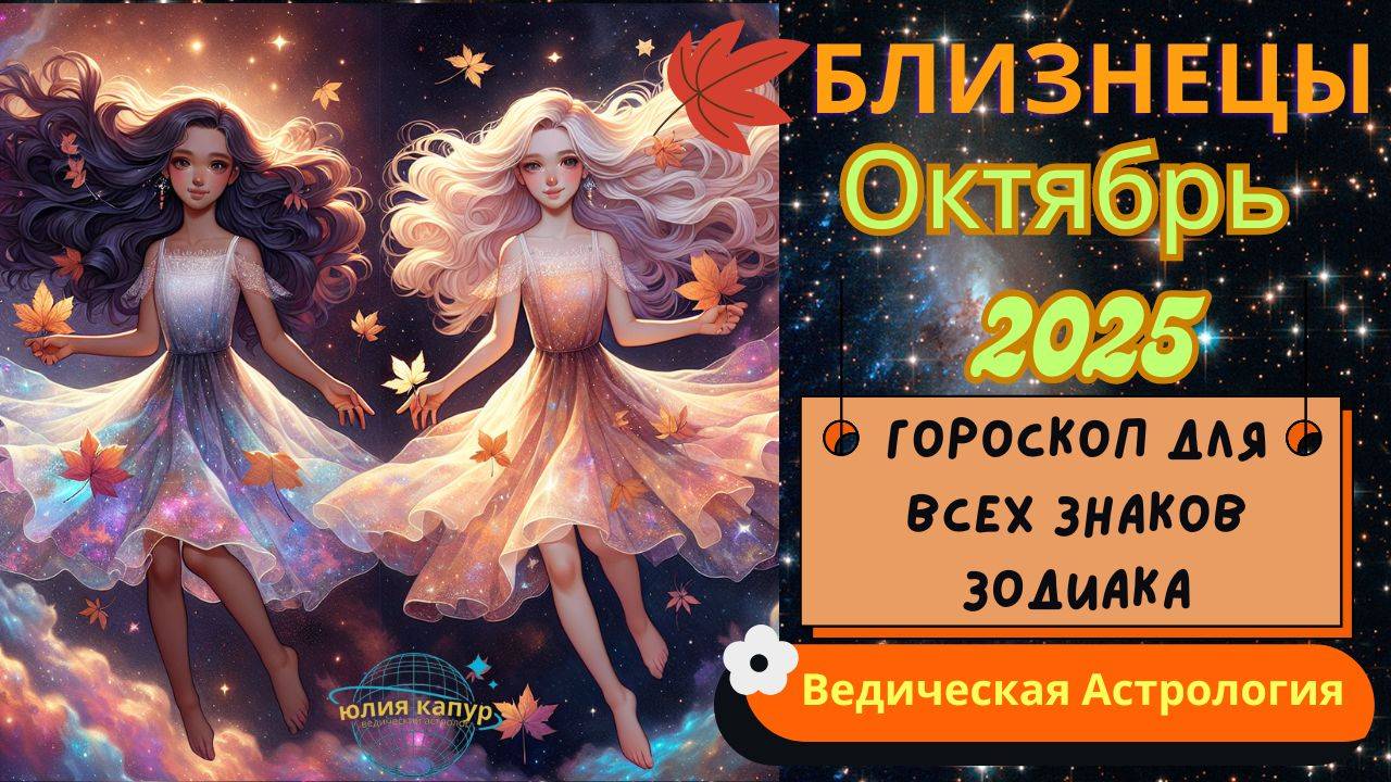 ♊ Близнецы - гороскоп на Октябрь 2025 года. От Юлии Капур смотреть онлайн