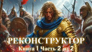 РЕКОНСТРУКТОР | КНИГА 1 ЧАСТЬ 2 из 2 | Фантастика | Фэнтези | Попаданцы