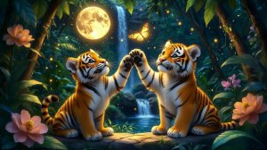 Сказки для сна перед сном,  для засыпания. Сказка про тигрят. Засыпай под сказку. Аудио сказка.